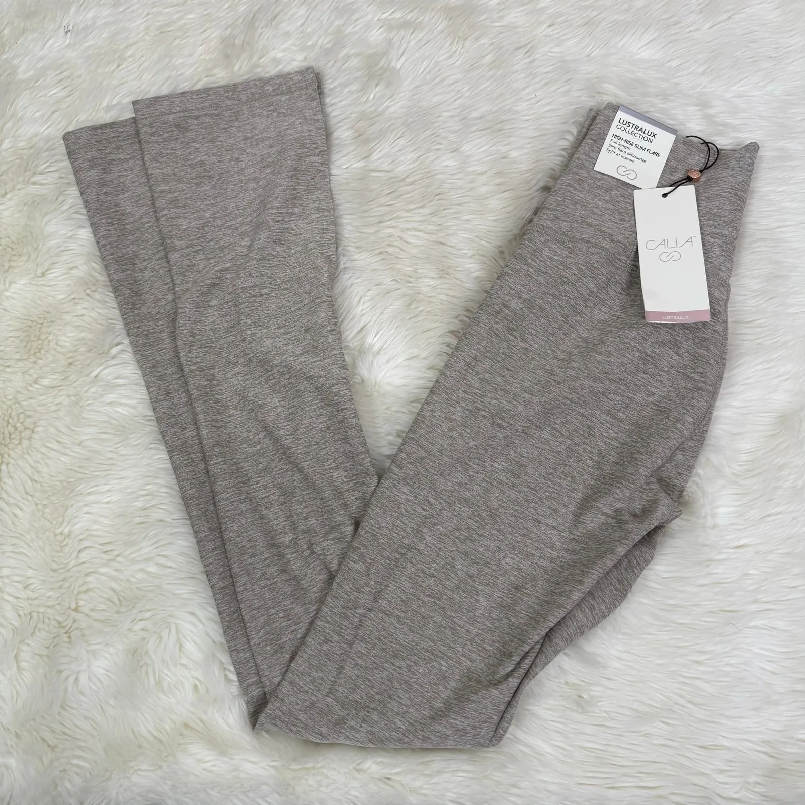 CALIA Women's LustraLux Ultra Slim Boot‎ Cut Pant Size XS NWT Neutral - Image 2