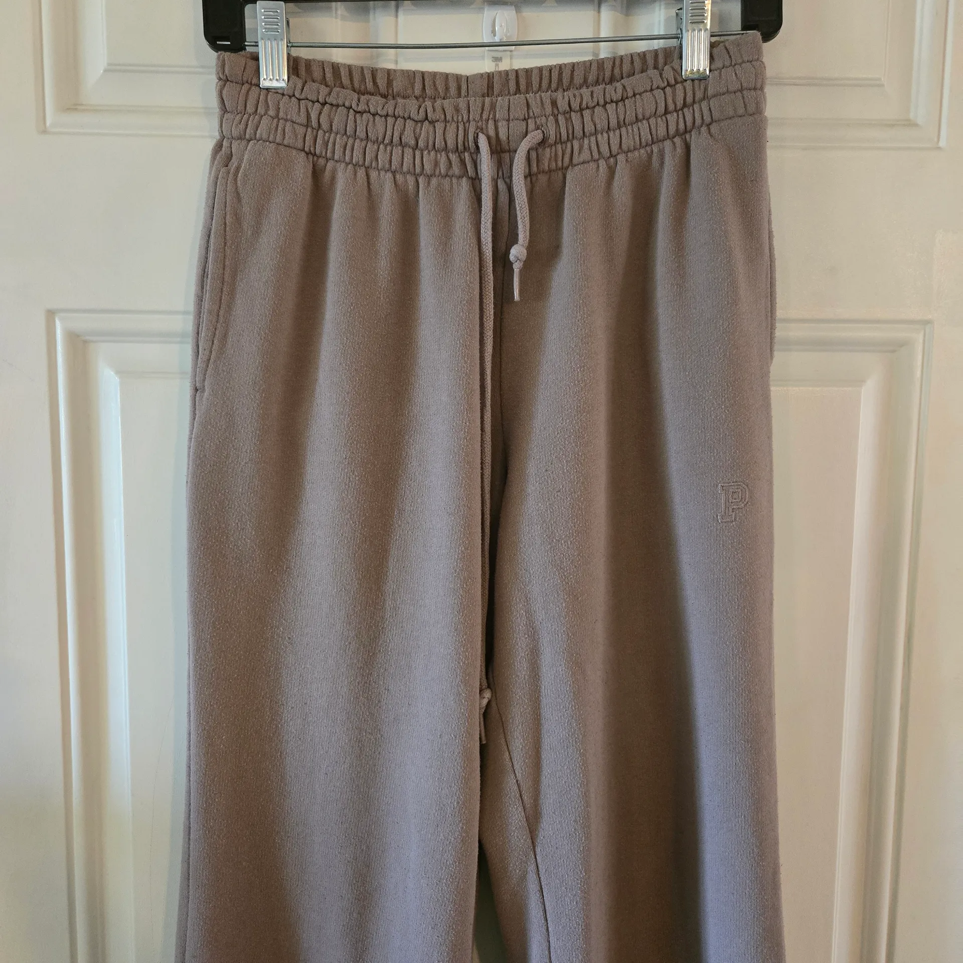 PINK Victoria's Secret Taupe Lounge Pants Womens Size Small - Image 3