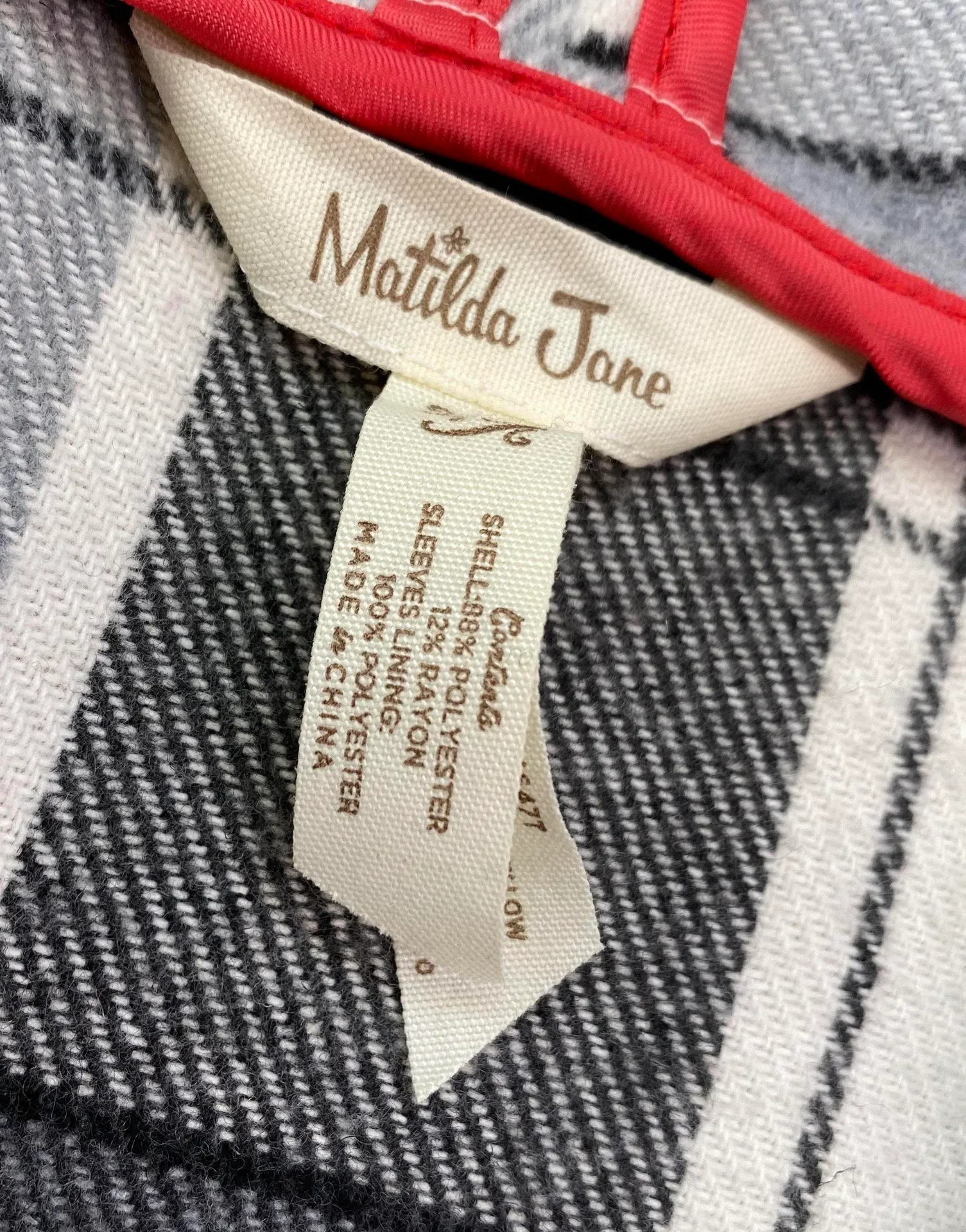 - Women’s Plaid “Check It Twice” Coat - Image 10