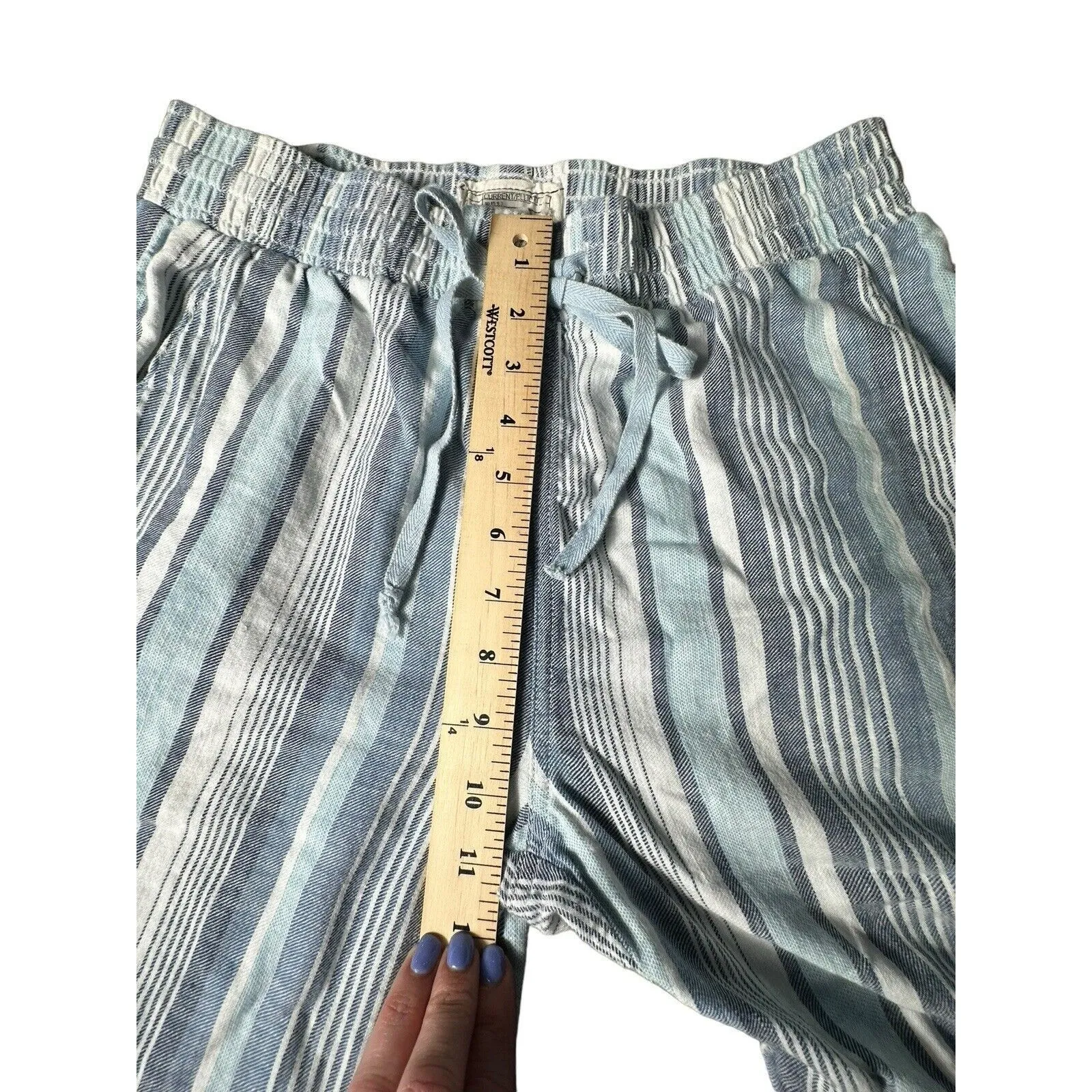 CURRENT ELLIOTT Size 2 Oversized Drawstring‎ Lounge Trouser Pants Mirage #J15-5 - Image 10