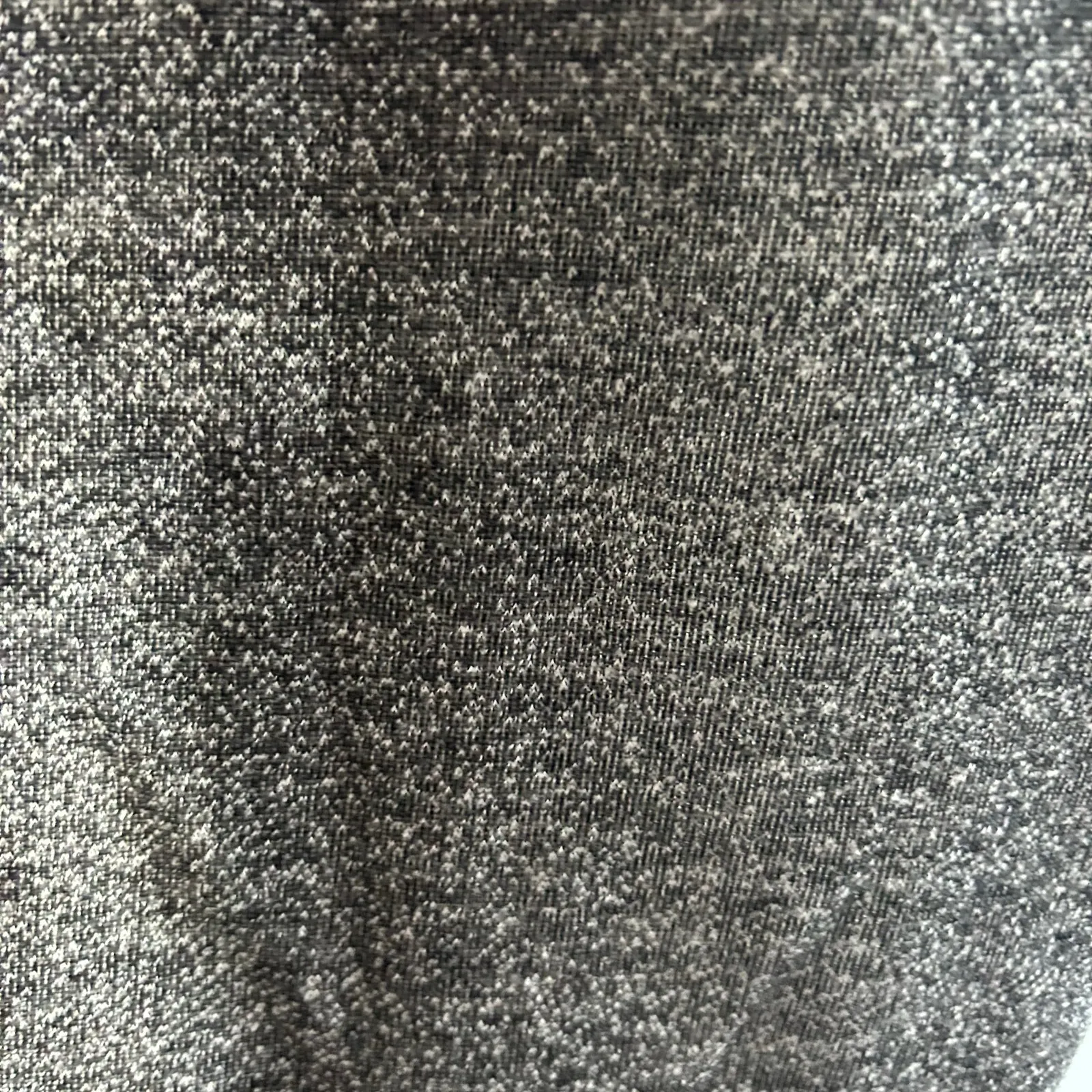 Soft Knit Sleeveless Hoodie XL Front Pocket Black Variegated Boho Punk Retro - Image 8