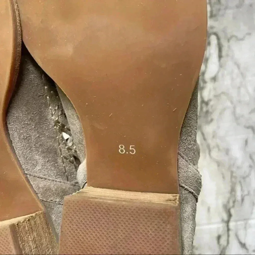 Jeffrey Campbell Taggart Suede‎ Cutout Ankle Booties - Image 9