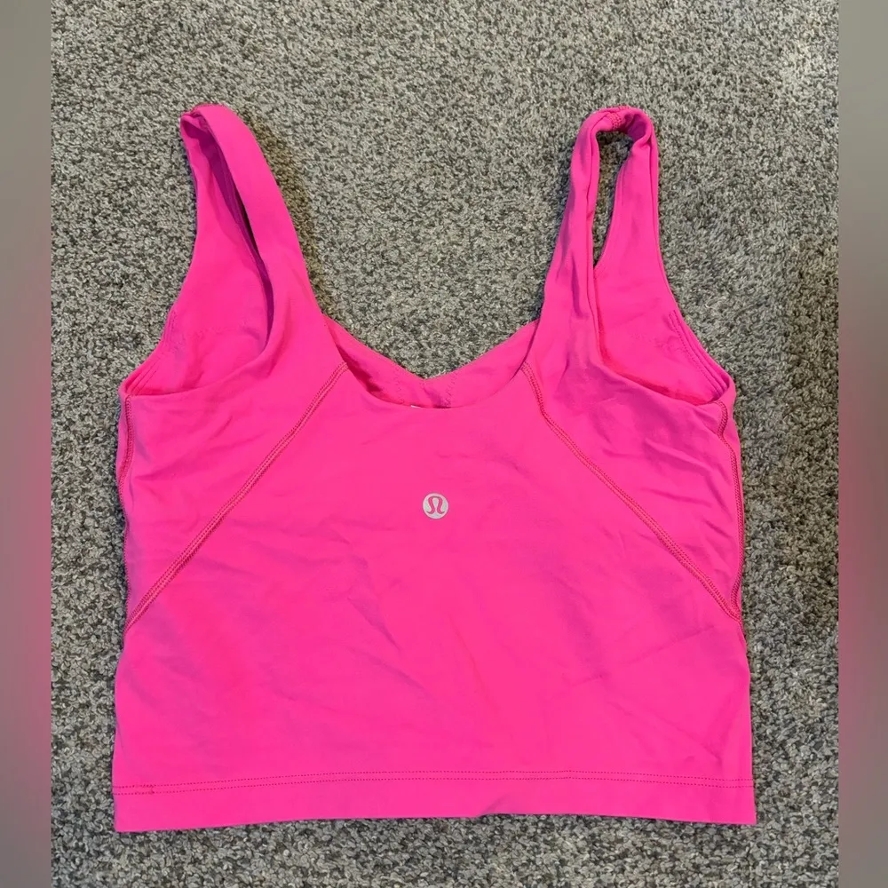 Lululemon Sonic Pink Align Tank - Image 2