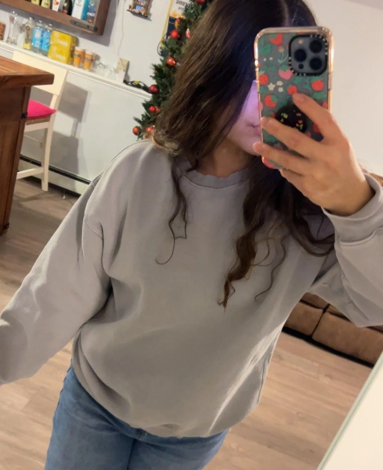 Ash Grey Tna Crewneck Size 2 Aritizia - Image 2