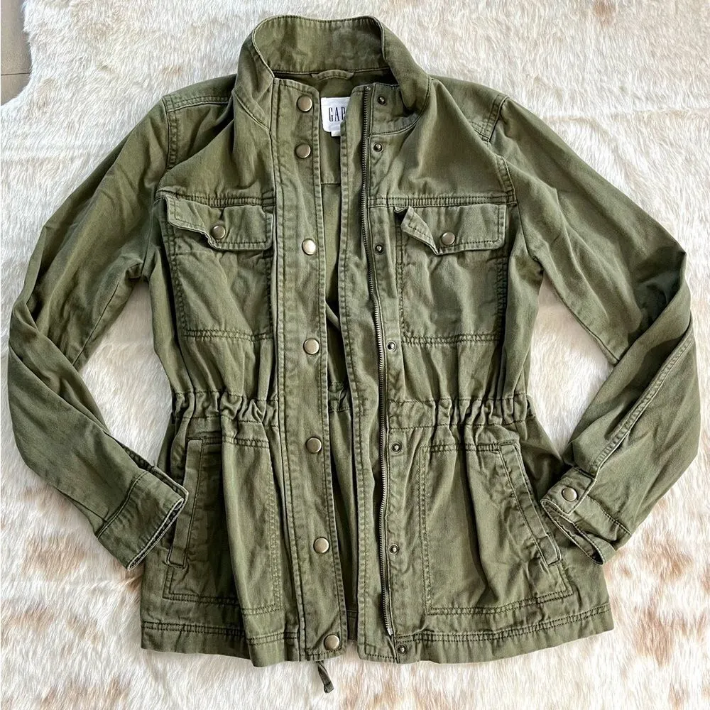 Gap Utility Military Style Jacket - Image 2