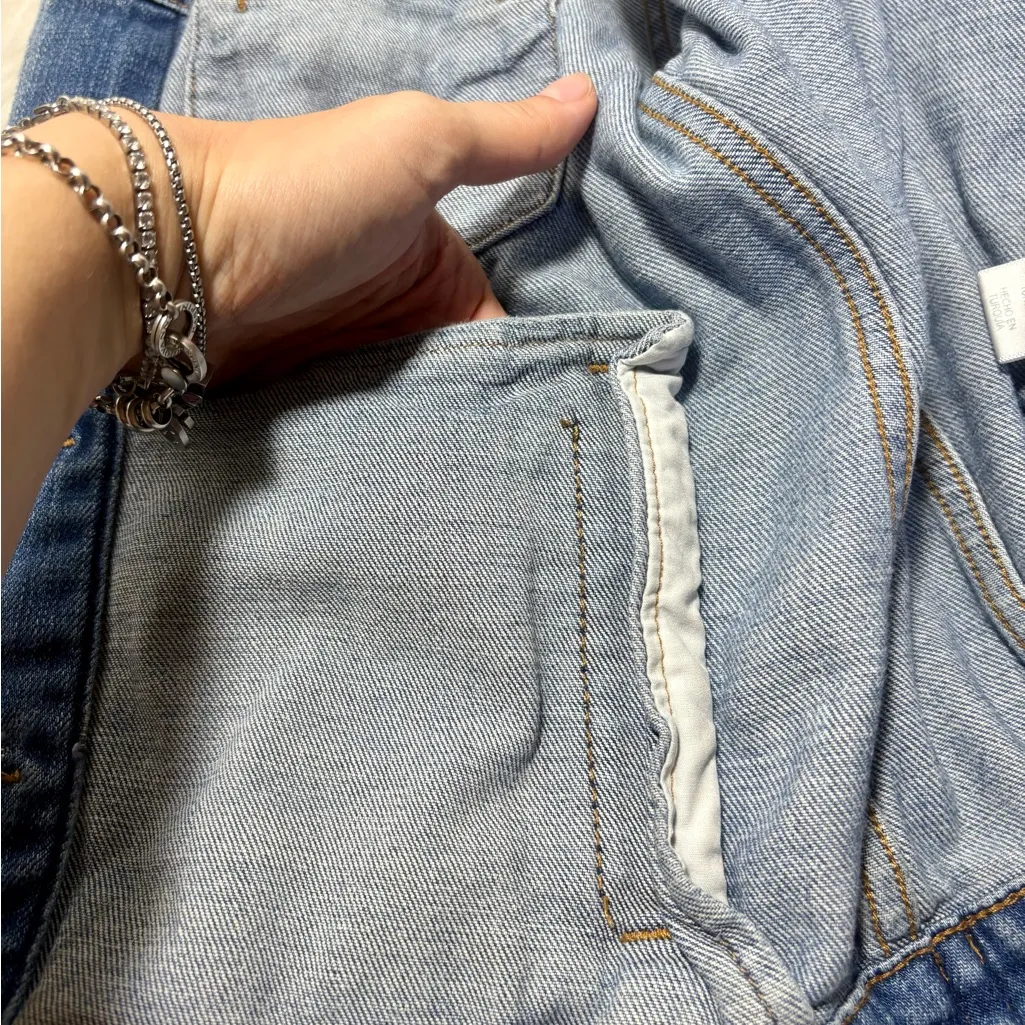 FRAME Le Vintage Denim Blue Jacket - Watham Way - Image 11