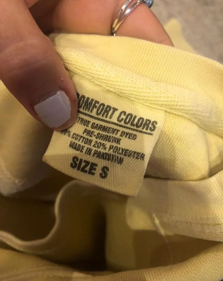 Comfort Colors Alpha Phi Crew neck  - Image 3