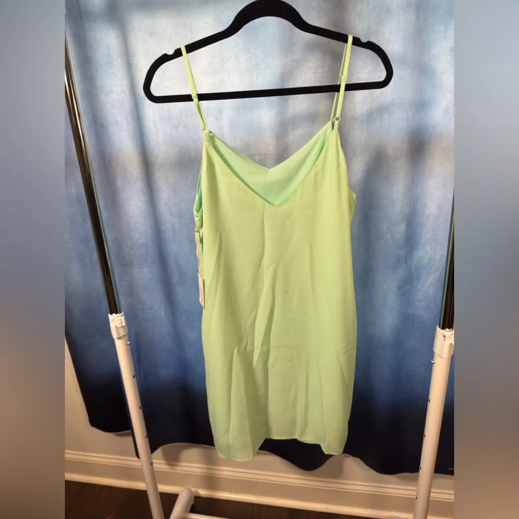 Mint Green Dress Size L - Image 3