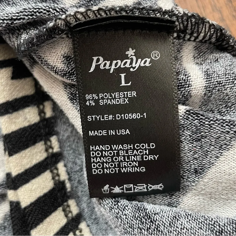 PAPAYA sleeveless, cowl neck dress, size L - Image 11