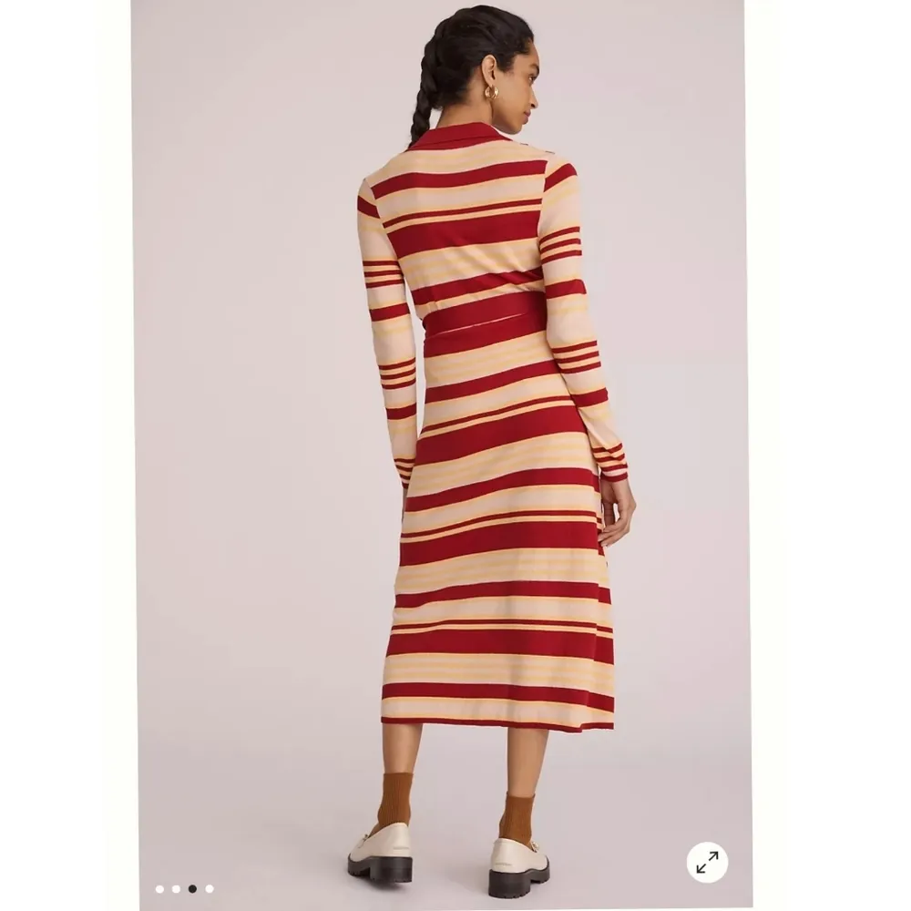 Anthropologie Maeve Sweater Maxi Shirtdress - Image 3