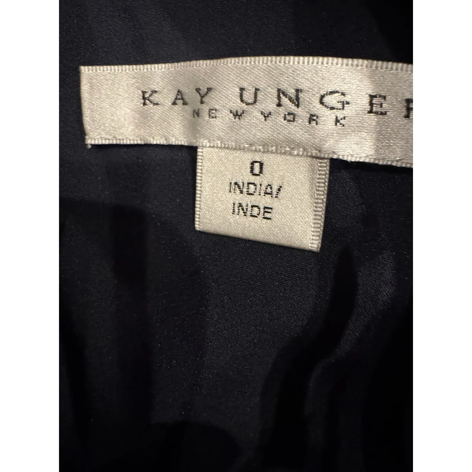 Kay Unger Giada Beaded One-Shoulder Gown - Size 0 - Image 5