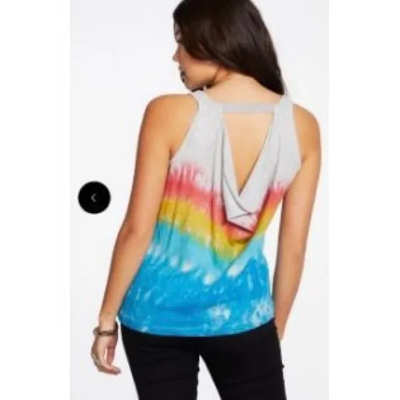 Chaser Brand Dip Dye Tank Top Tee - Image 2