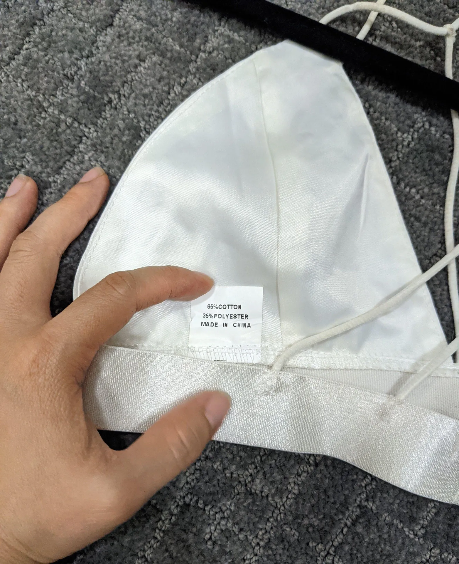 Embroidered Rose bralette - Image 5