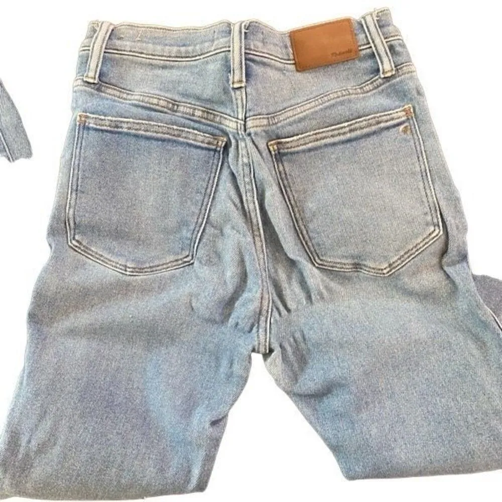Madewell 10" High-Rise Skinny jeans size 28 Puckering in front and back - Image 4