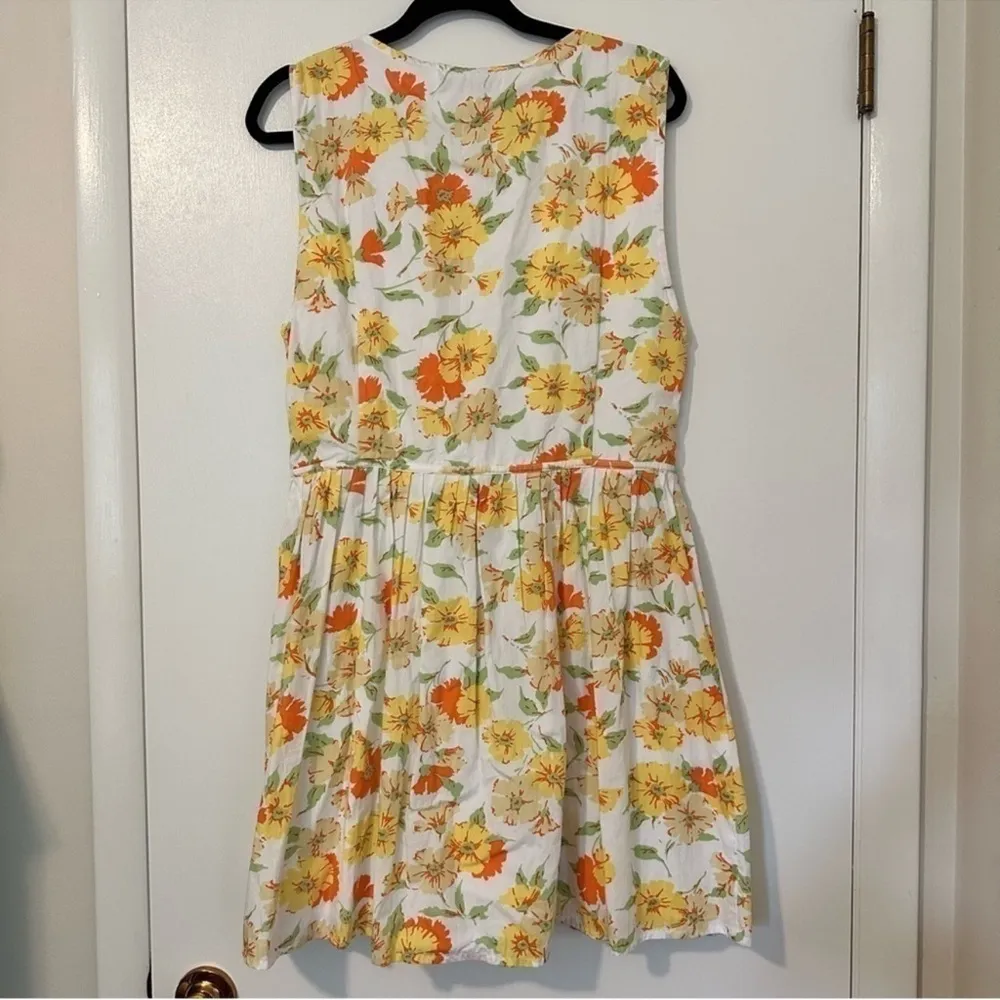 Faithfull The Brand Karita Mini Dress In Palermo Floral Womens 12 - Image 8