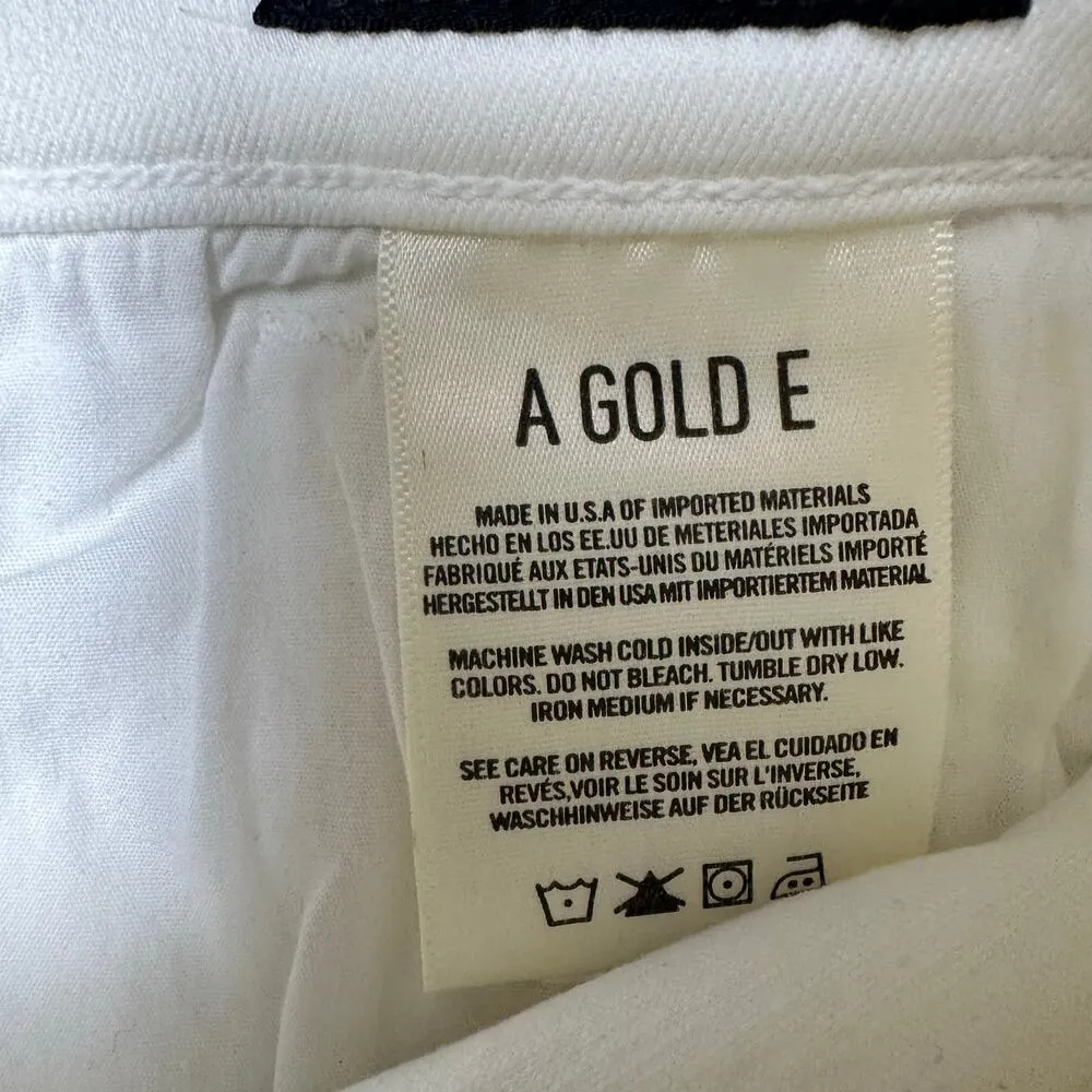 Agolde Sophie Hi Rise Skinny Crop in Lucid White NEW - Image 7