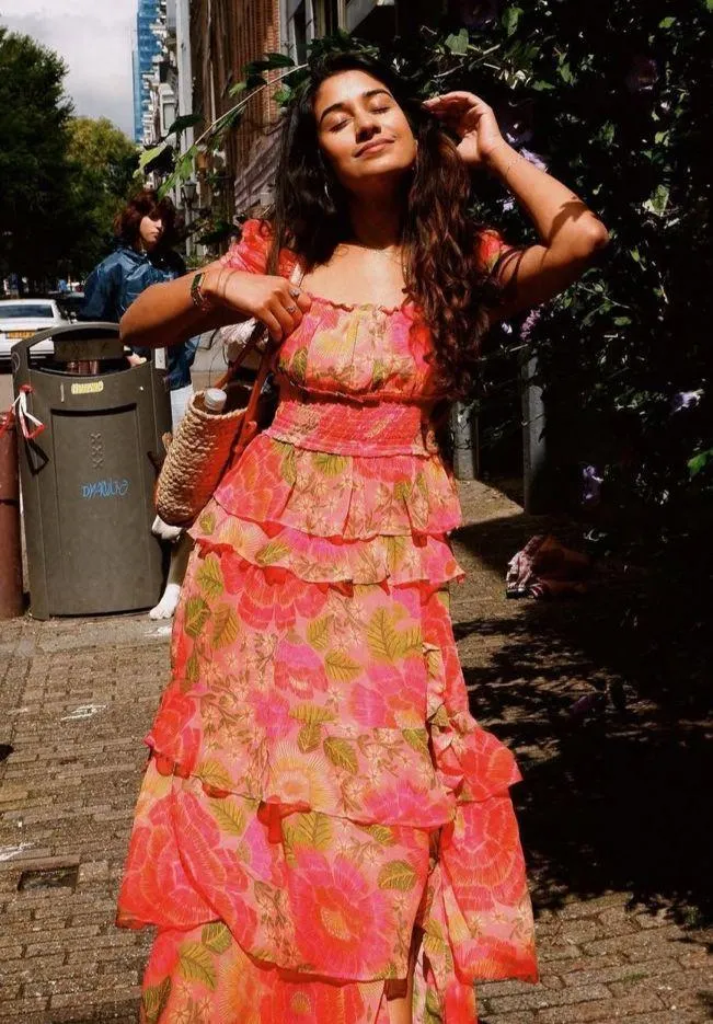 Farm Rio Tropical Floral Dress - Image 2