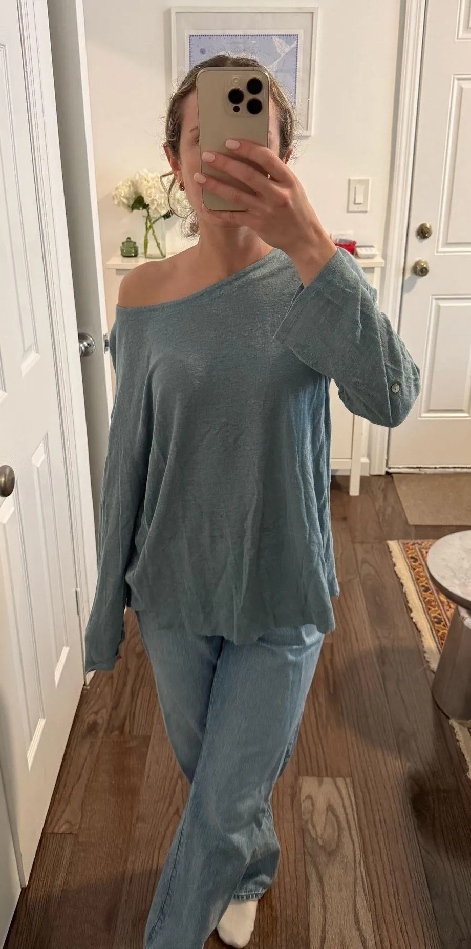 Linen sweater Nordstrom  - Image 3