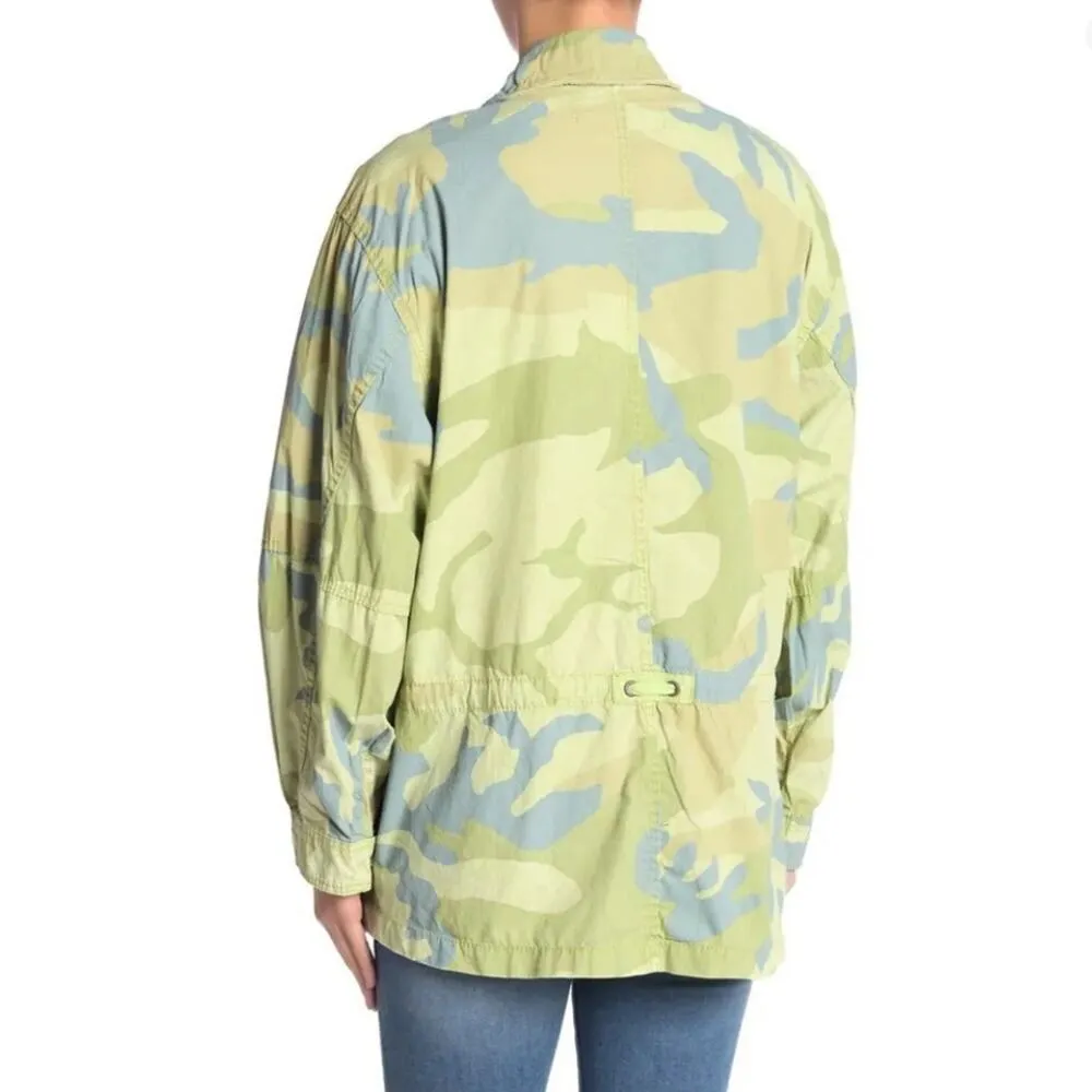 Free People Camo Lead the Way Jacket Sz S - Image 11