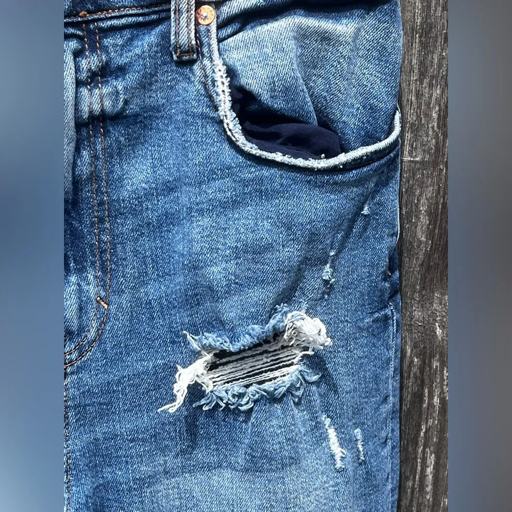 We The Free By Free People Distressed Jeans - Image 5