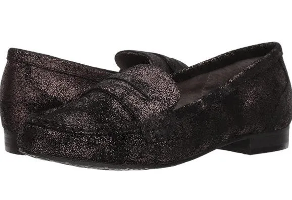 Volatile Lucienne Loafer Black Brown Shimmer 8.5 - Image 3