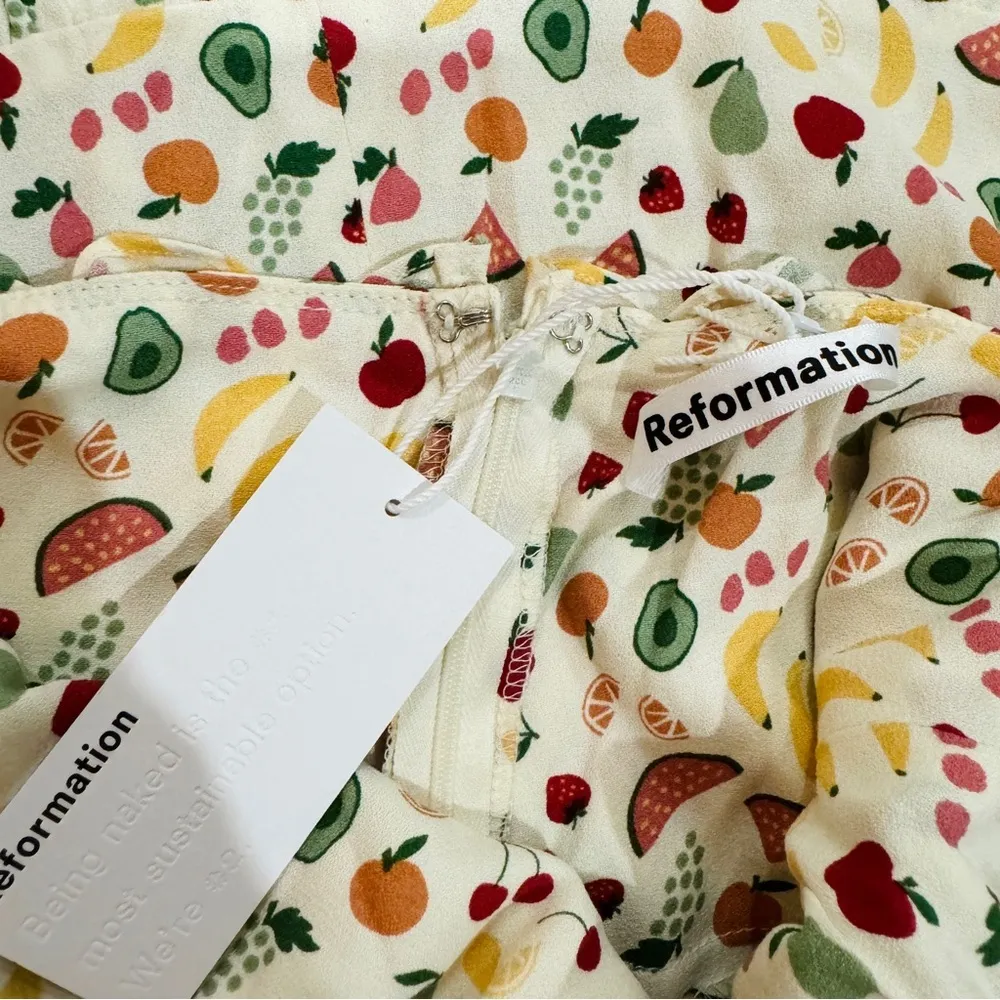 Reformation fruit midi dress NWT - Image 6