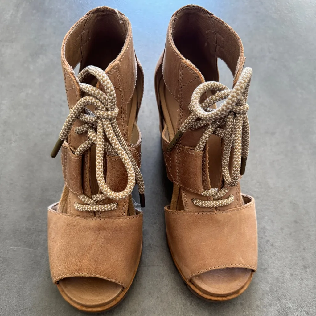 Sorel Joanie Leather Wedge Sandal - Image 5