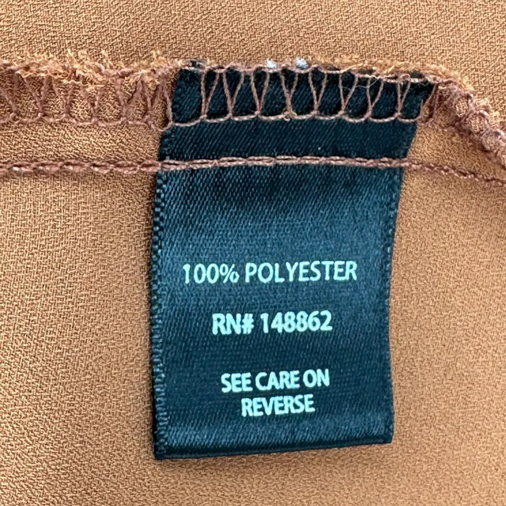 TORRID | Plus Sz 1 | Dusty Orange Surplice Neck 3/4 Sleeve Tie Waist Long Blouse - Image 10