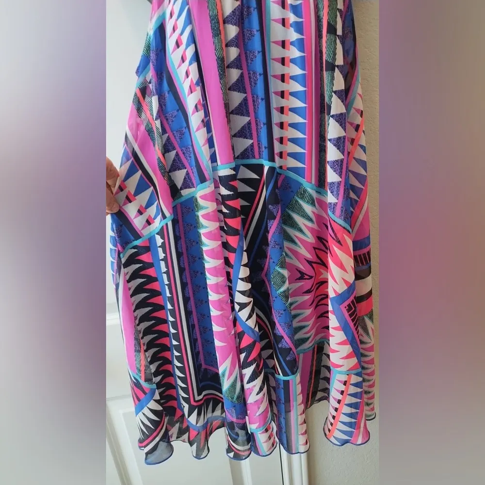 Express Small Women SUMMER Slip Dress Spaghetti Strap  preppy/country/mini/midi - Image 3