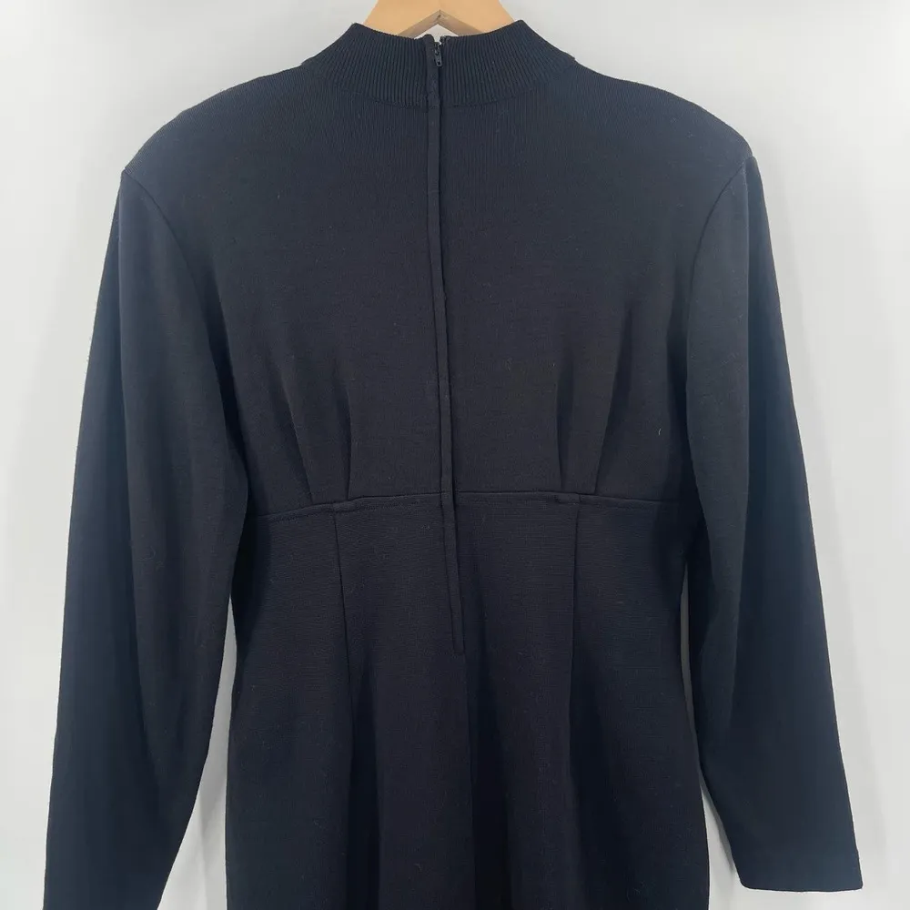 OUTLANDER Dress Size Large Wool Blend Vintage Sweater Long Sleeve Minimalist - Image 11