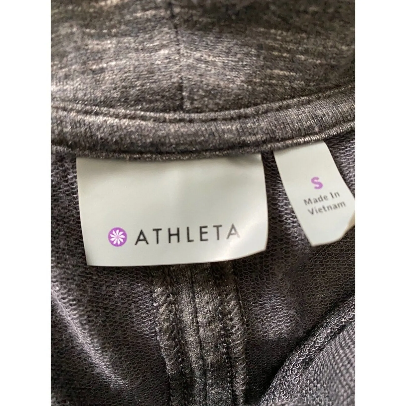 Athleta Women's Cowl Neck Athleisure Drawstring Pullover Shirt S Small - Image 5