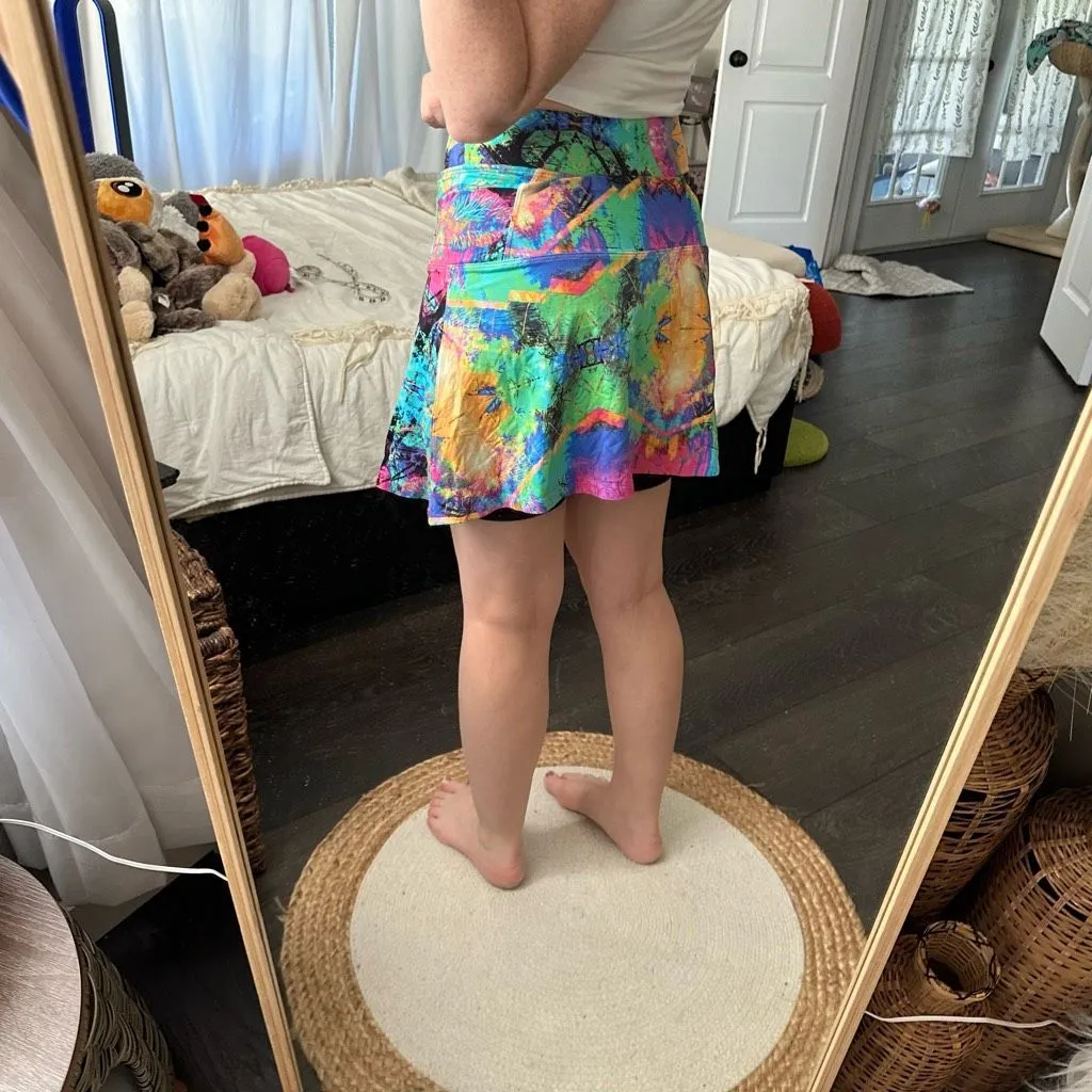 DonaJo Women’s 1 Small Colorful Skort - Image 3