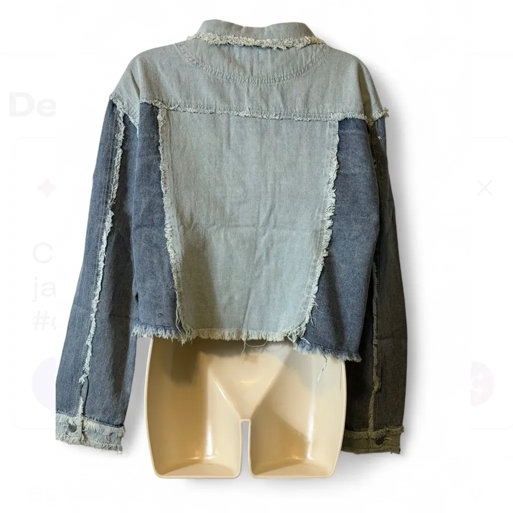 POL ‎ Patch Denim Jacket - Image 3
