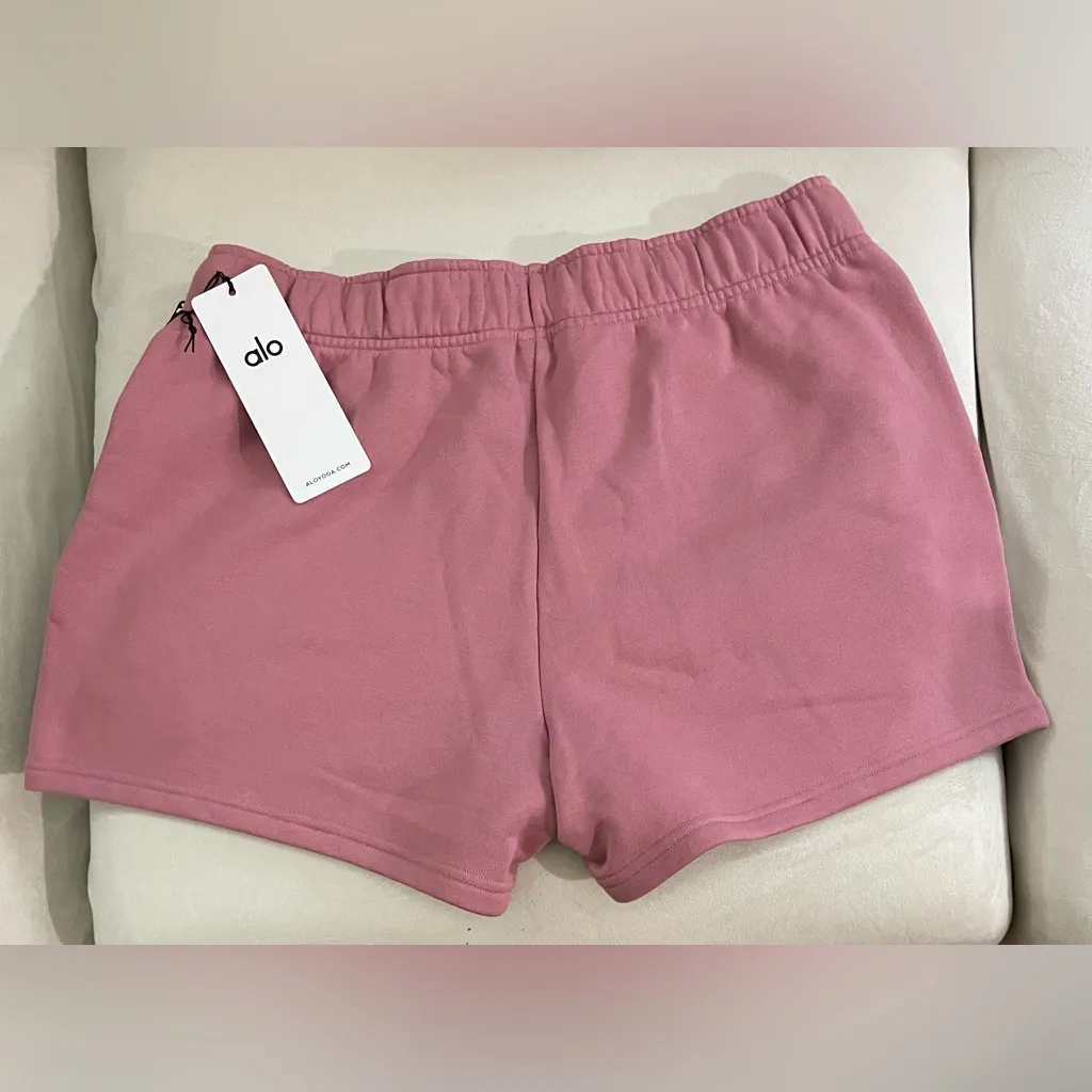ALO Yoga NWT Accolade Short in Pink Wild Rose Size M - Image 7