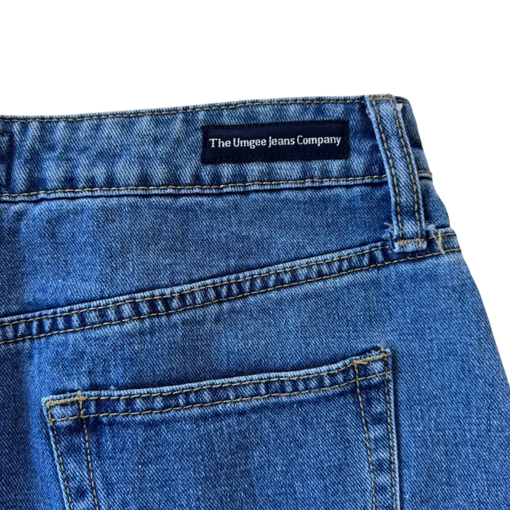 Umgee Piper Embroidered Denim Boho Mini Skirt Size S - Image 7