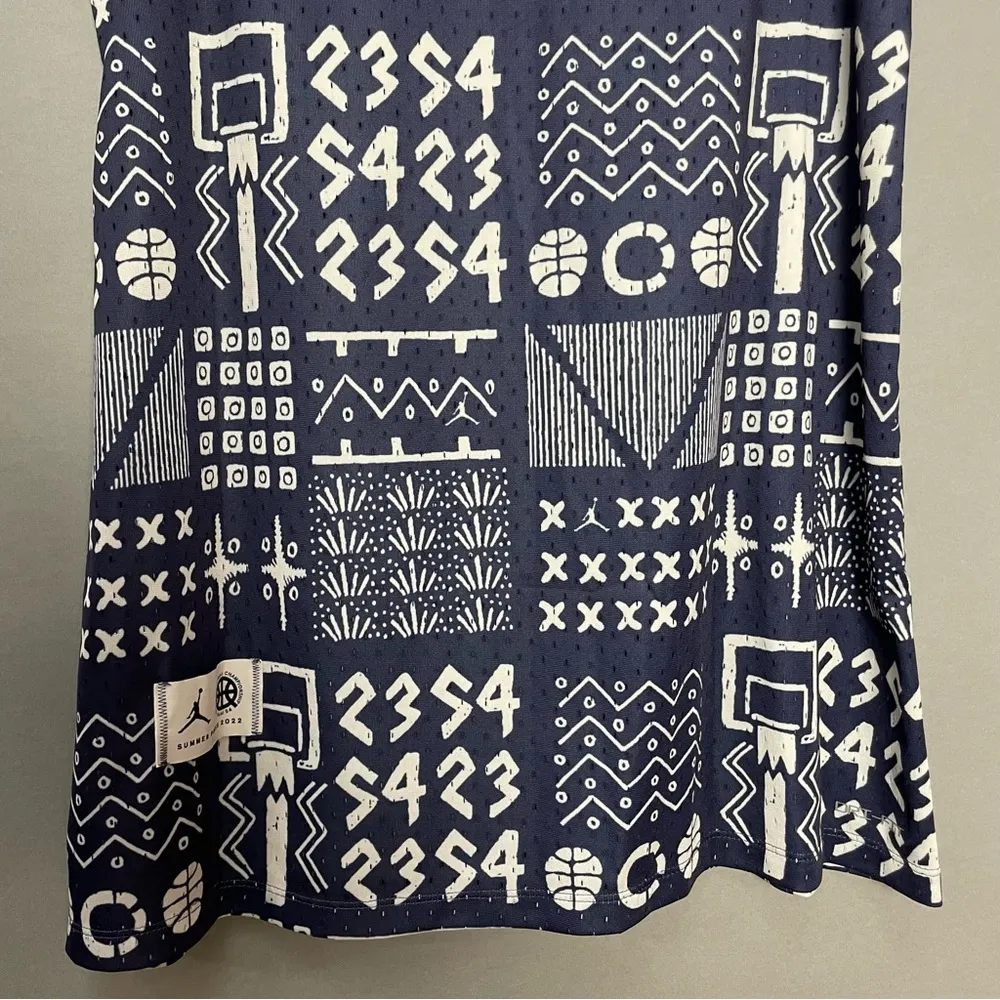 Nike Air Jordan Shift Dress Basketball (Her)itage Quai 54 Small Sleeveless Women - Image 12