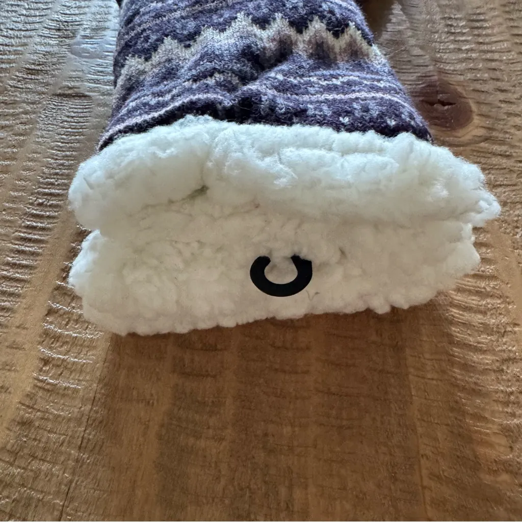 Womens Muk Luks Cabin Socks NWT Purple Mauve OSFM - Image 5