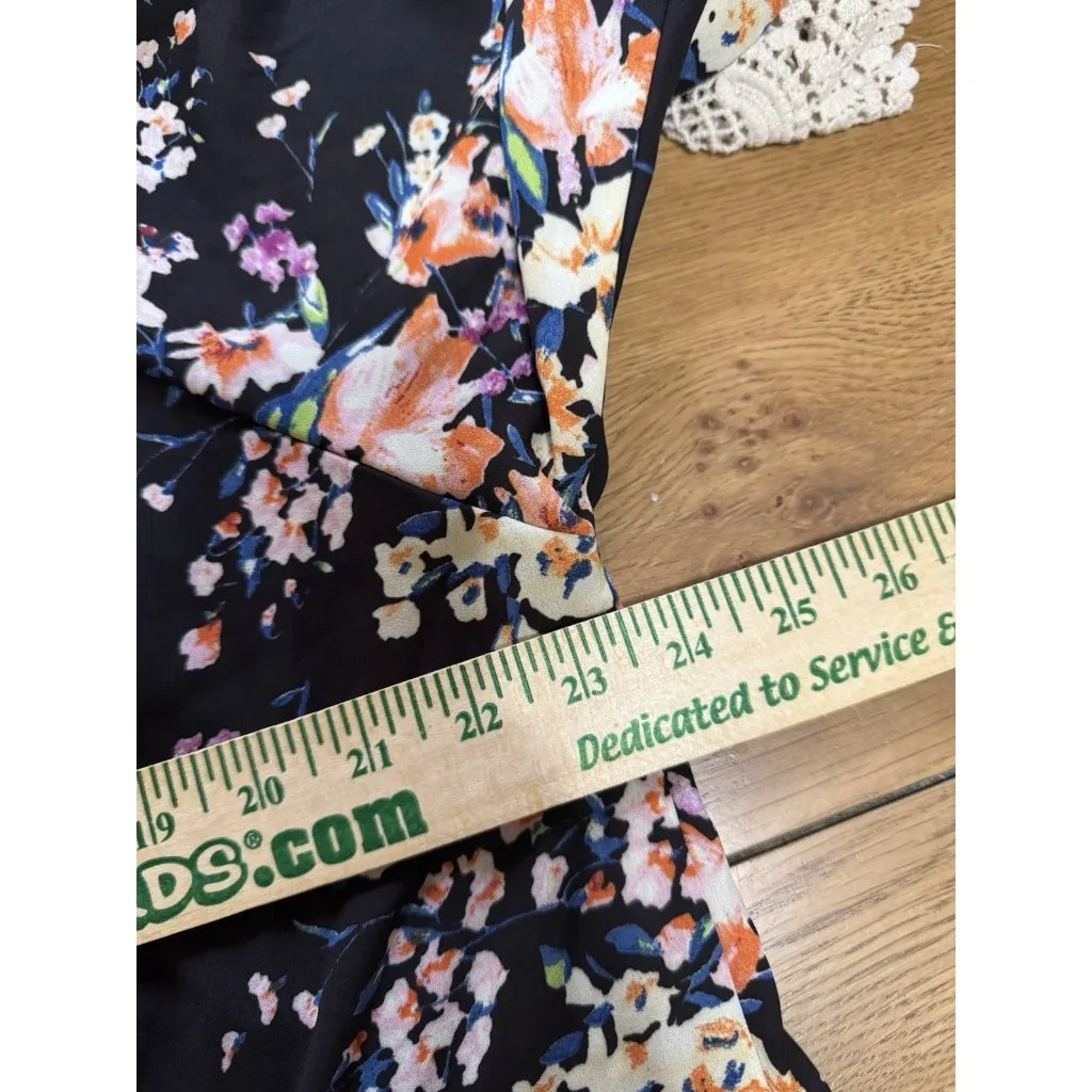 Umgee Cardigan‎ Duster Top Sz S/M Floral Open Front Crocheted Cottagecore Hippie - Image 5