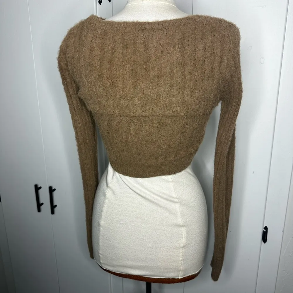 Emory Park Cropped 2 Piece Sweater Size S - Image 5