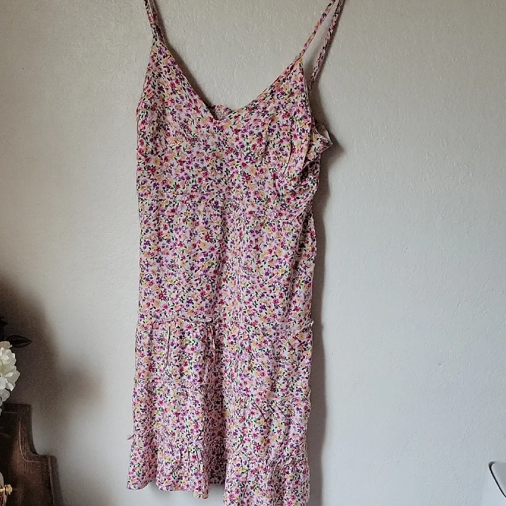 Just Polly Floral Spaghetti Strap Dress Size XL - Image 2