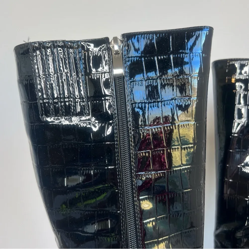 PRINCESS POLLY Mercury Knee High Heeled Women's Boot Size 7 #B1272 - Image 10