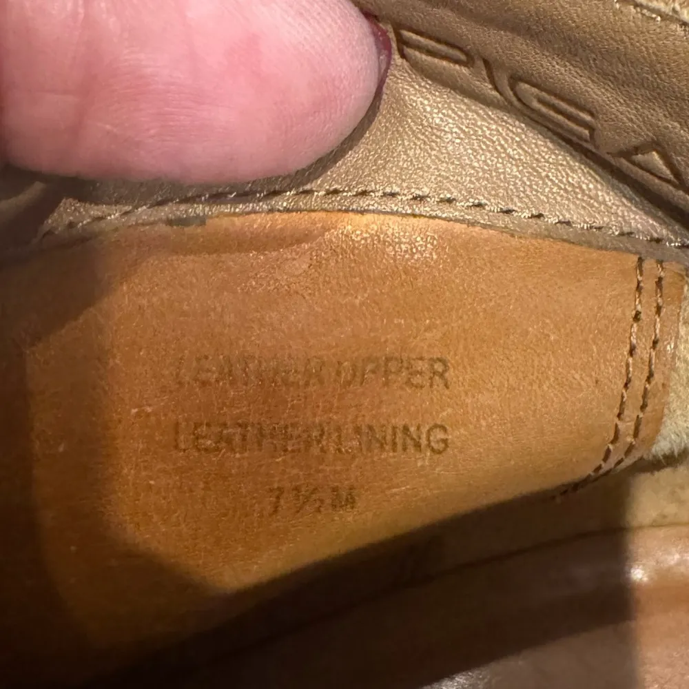 Via Spiga Suede Wedge Booties Brown Lace - Image 9