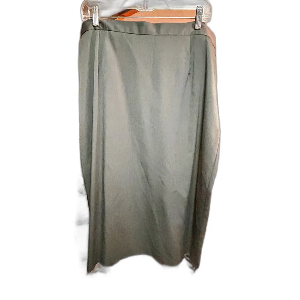 Michele Gray Skirt Suit, Size 18, Business Professional, Rayon Blend - Image 7