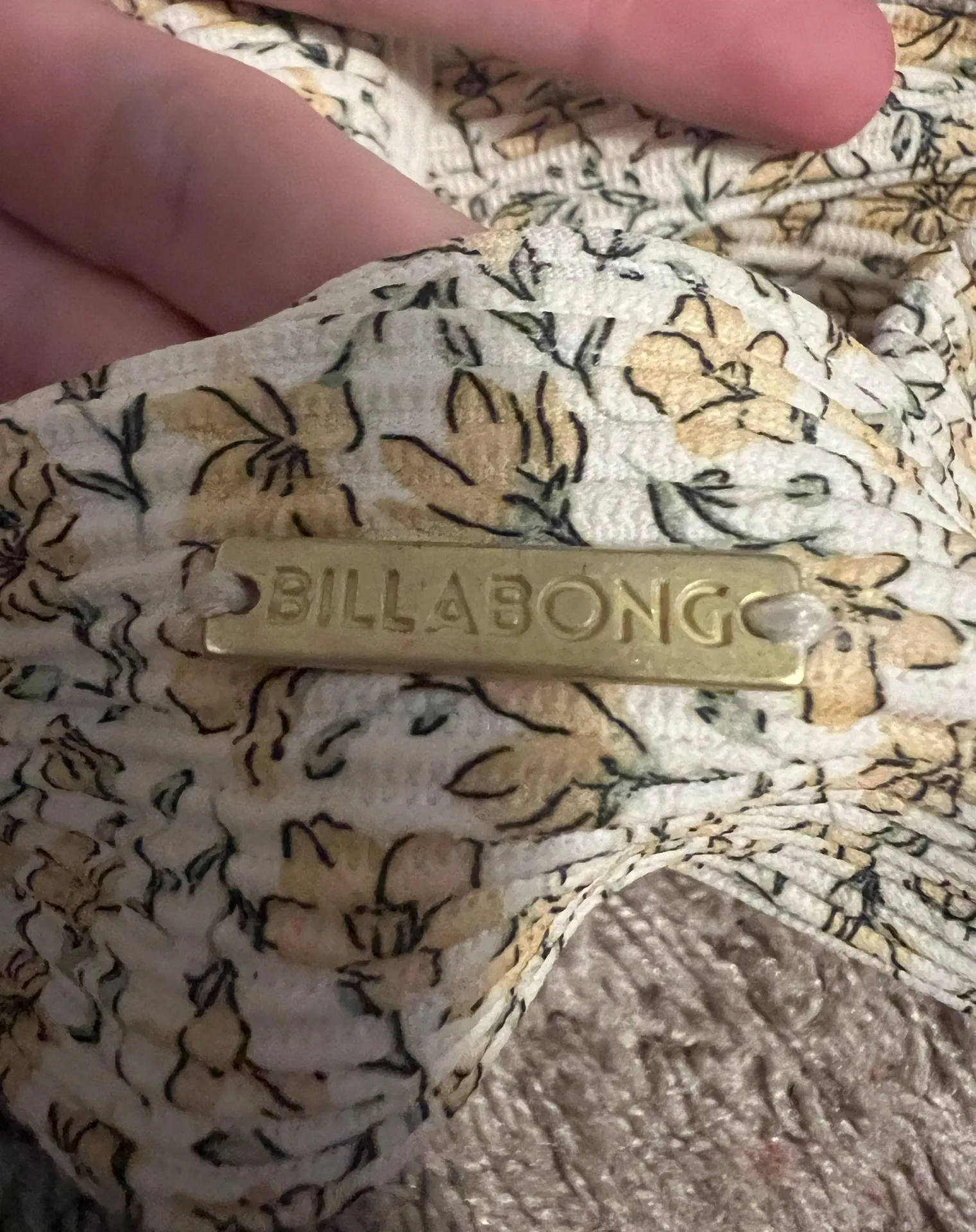 Billabong ribbed bikini top - Image 3