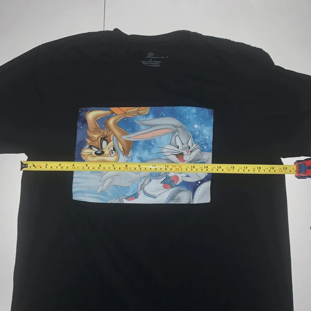 Space Jam Looney Toons Bugs and Taz Basketball T-shirt - Image 6