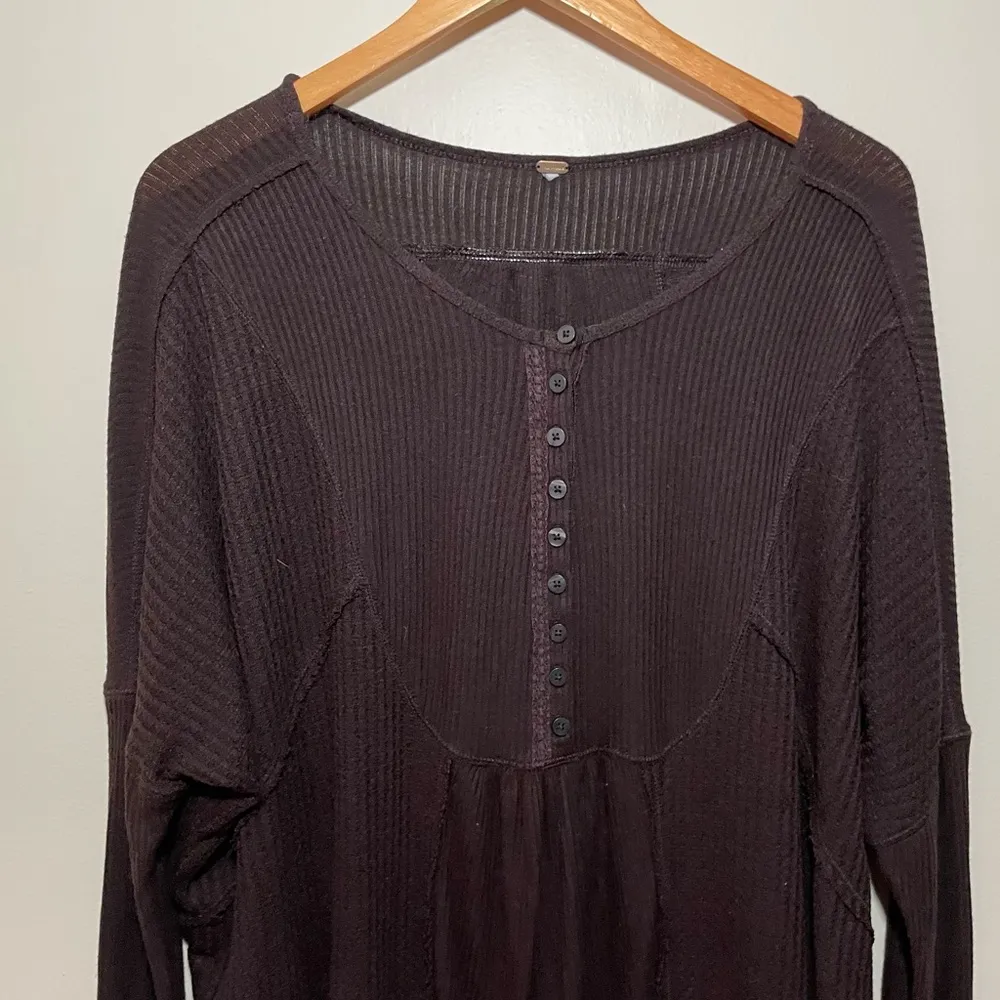 Free People Leo Henley Thermal Top - Image 2