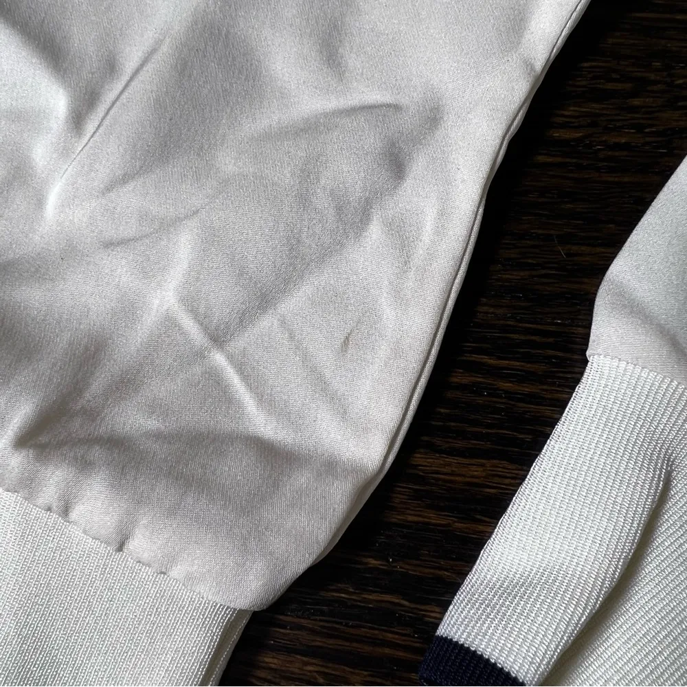 Theory Delpy S Georgette White Silk Blouse - Image 13