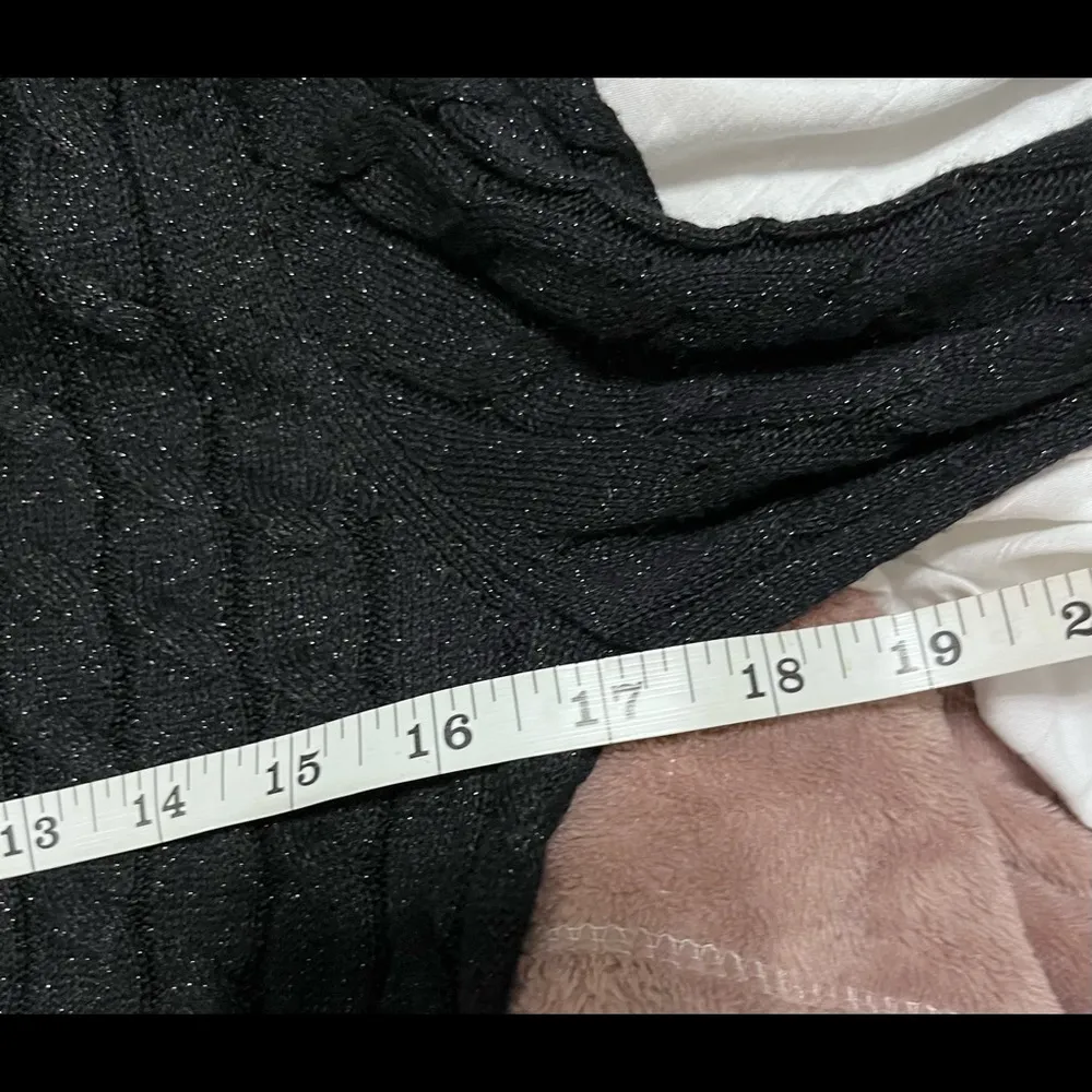 Talbots black sweater in petite - Image 5