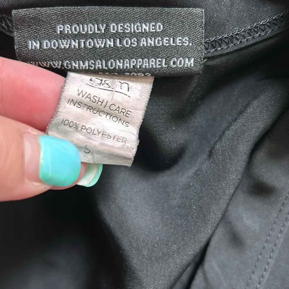 Hair dresser robe Black - Image 4