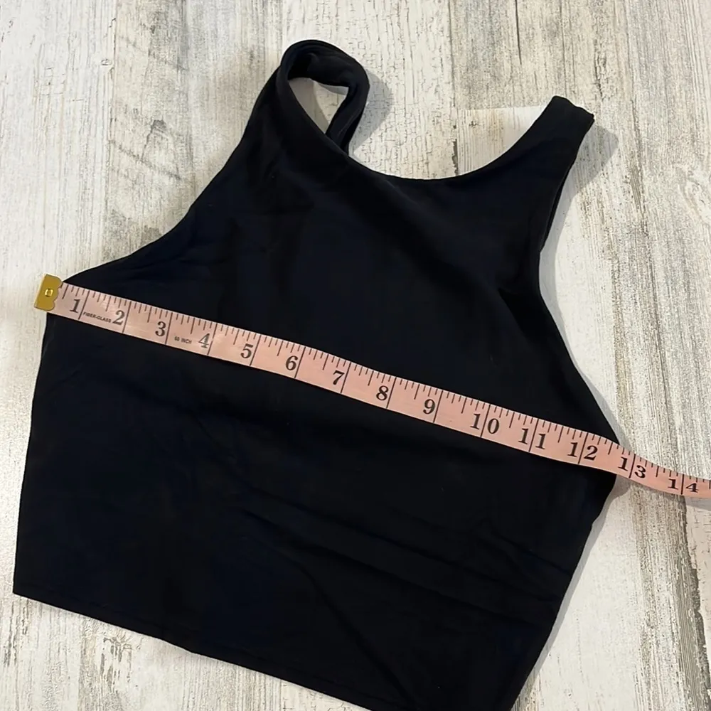 Athleta Black Sports Bra Size XS - Image 6